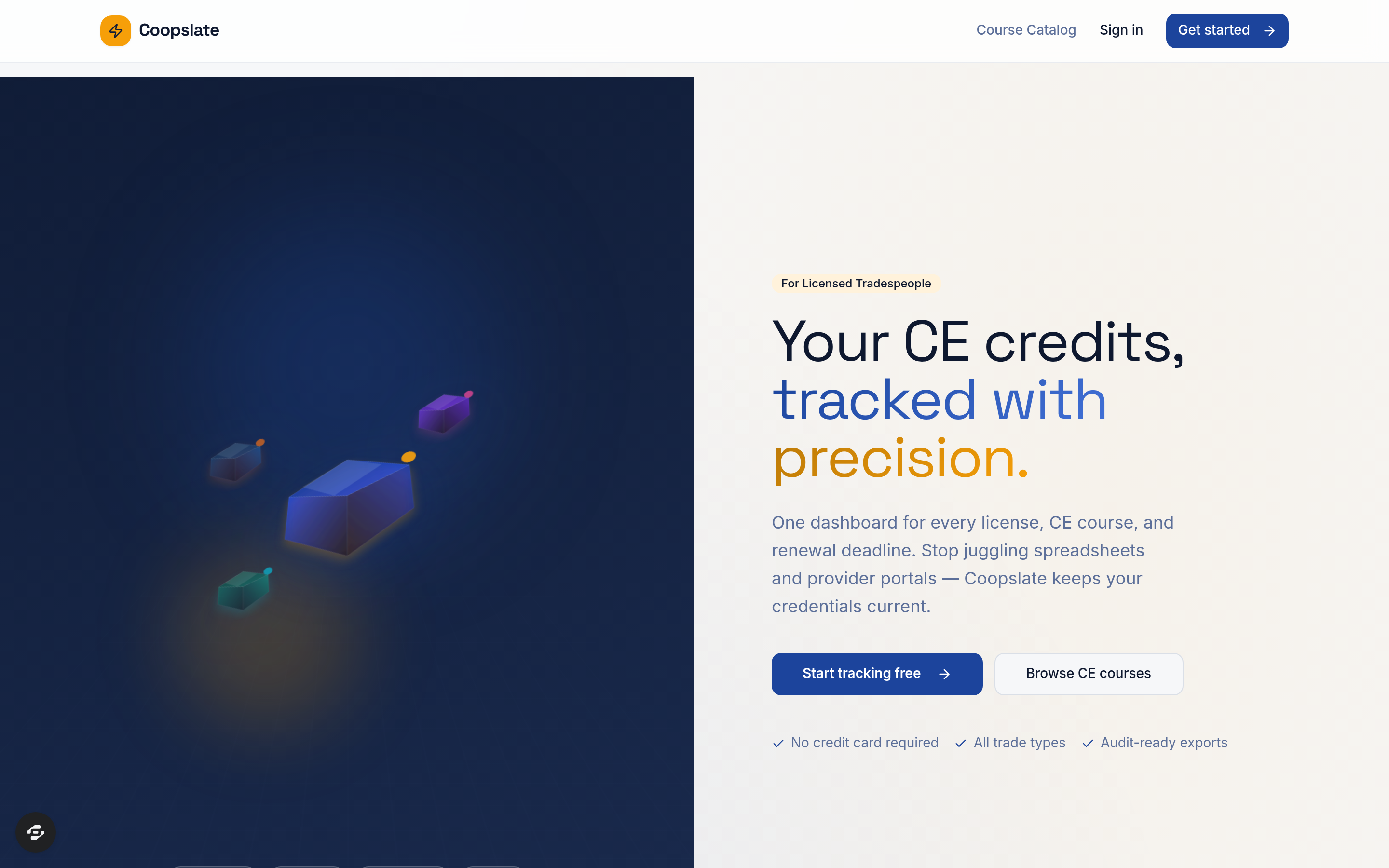 Coopslate preview