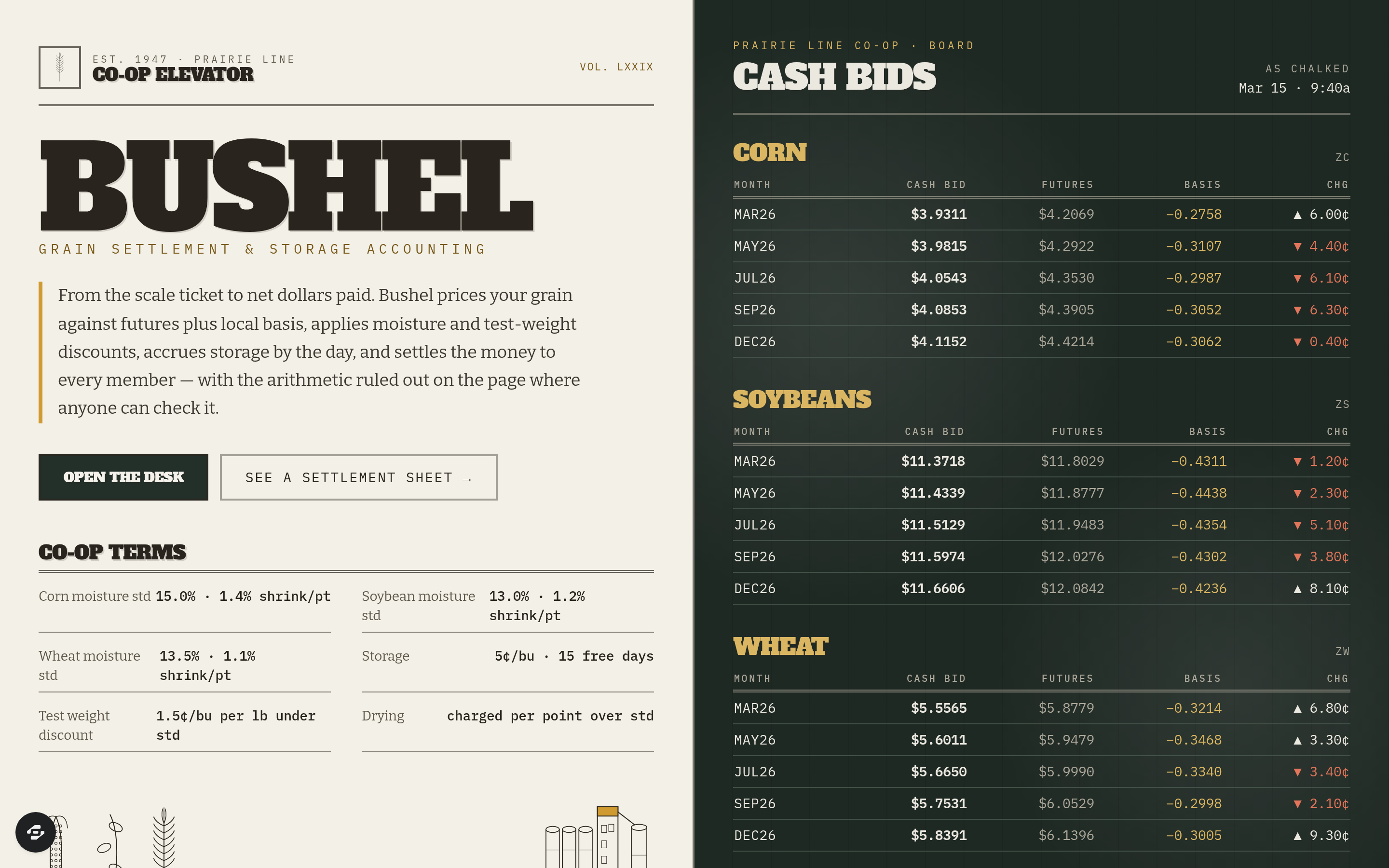 Bushel preview