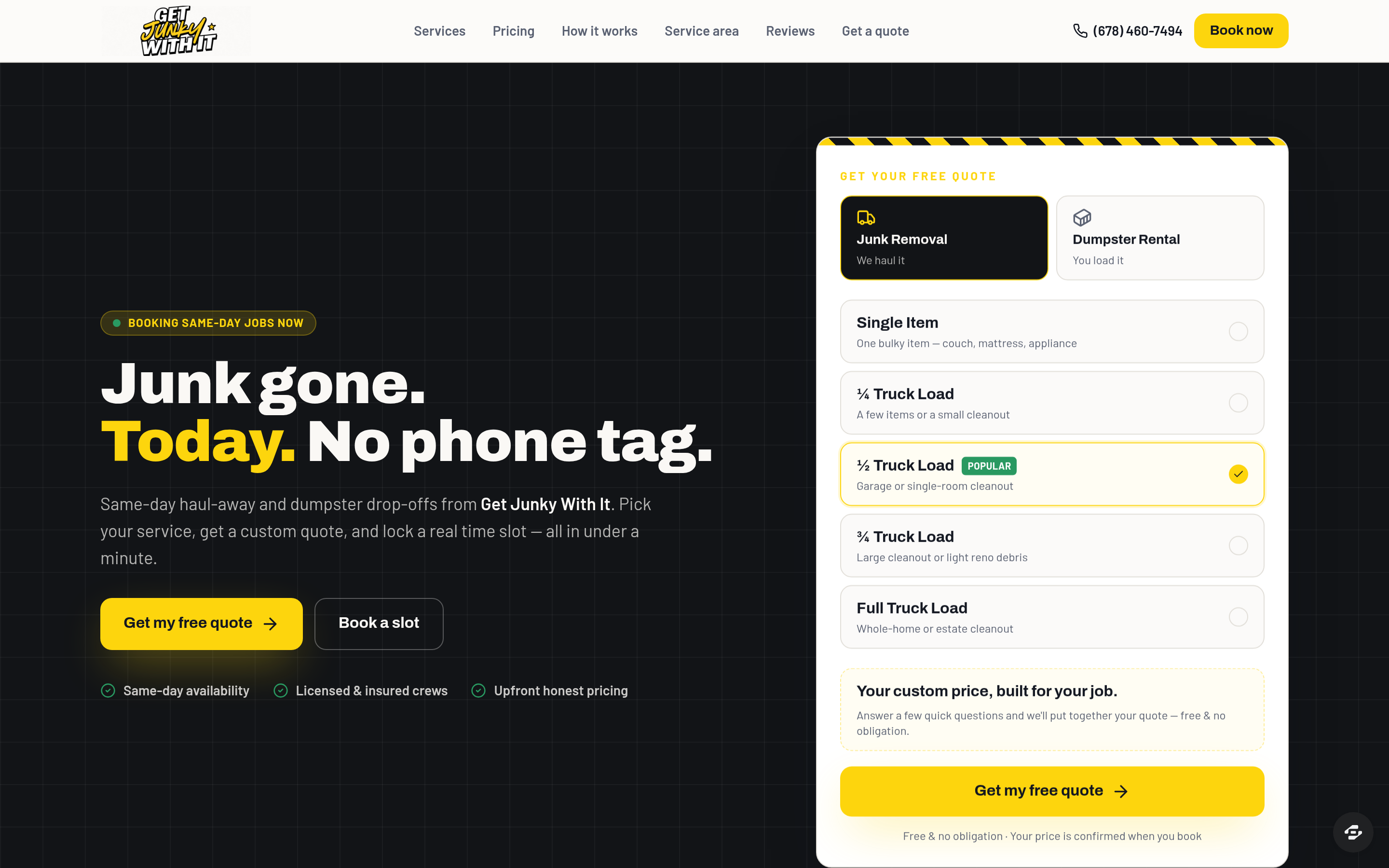 Get Junky Bookings preview