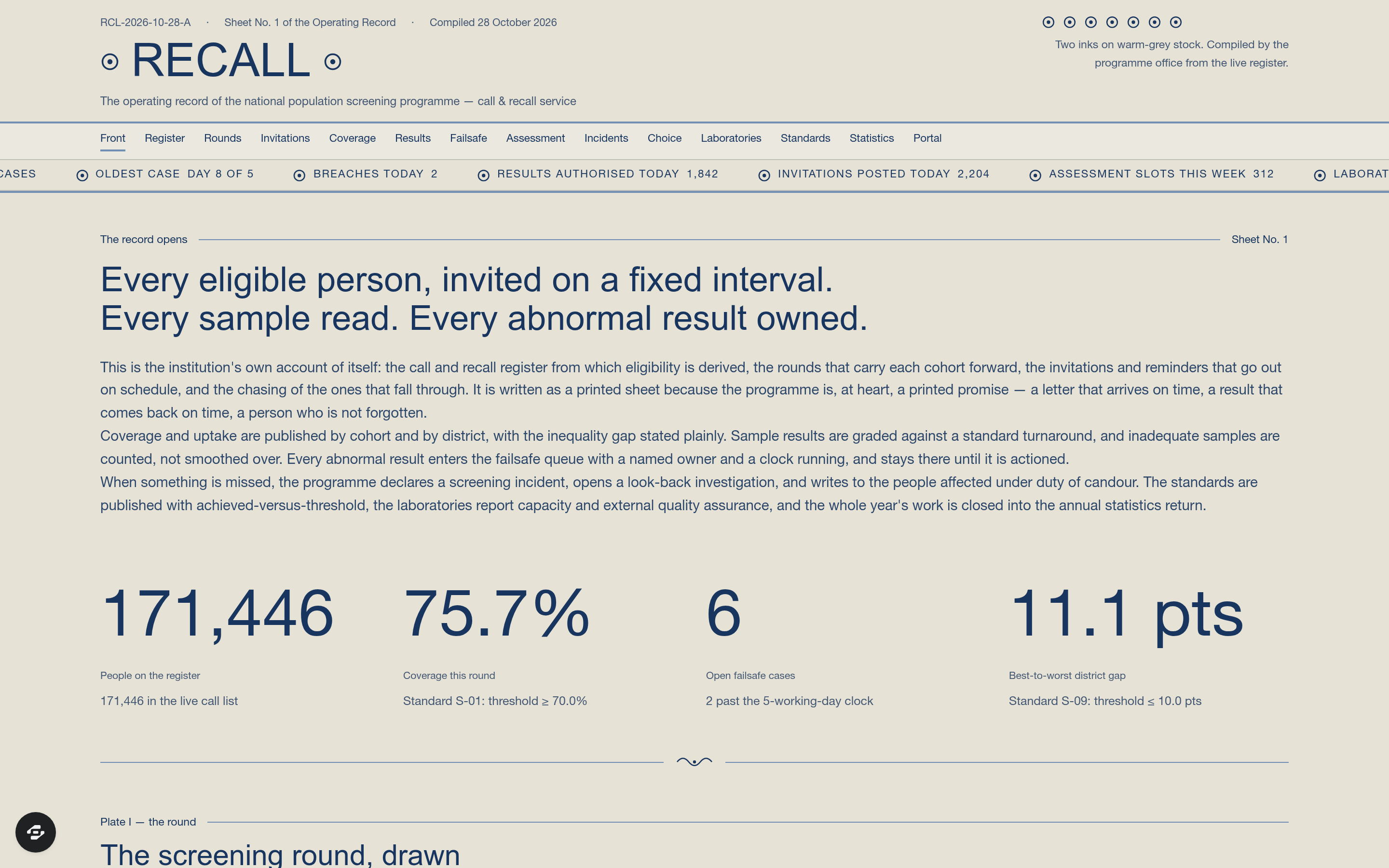 Recall preview