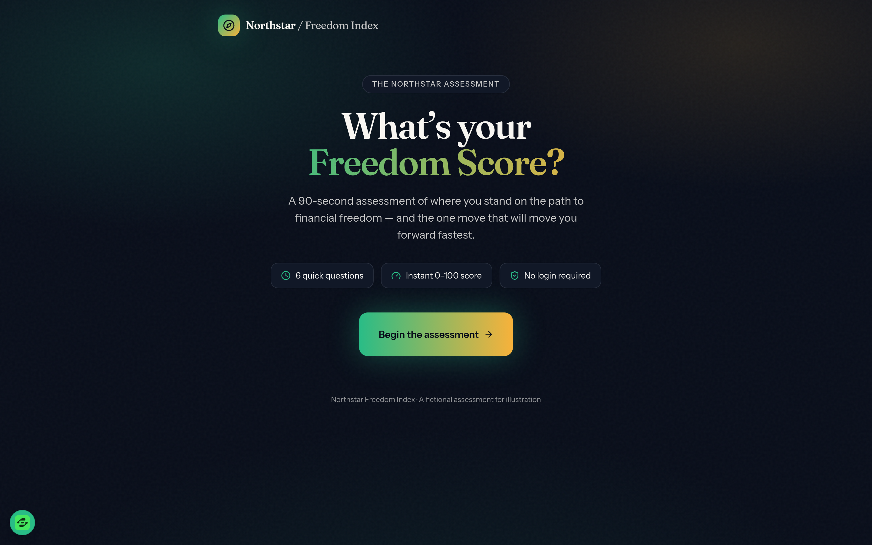 Freedom Score Quiz preview