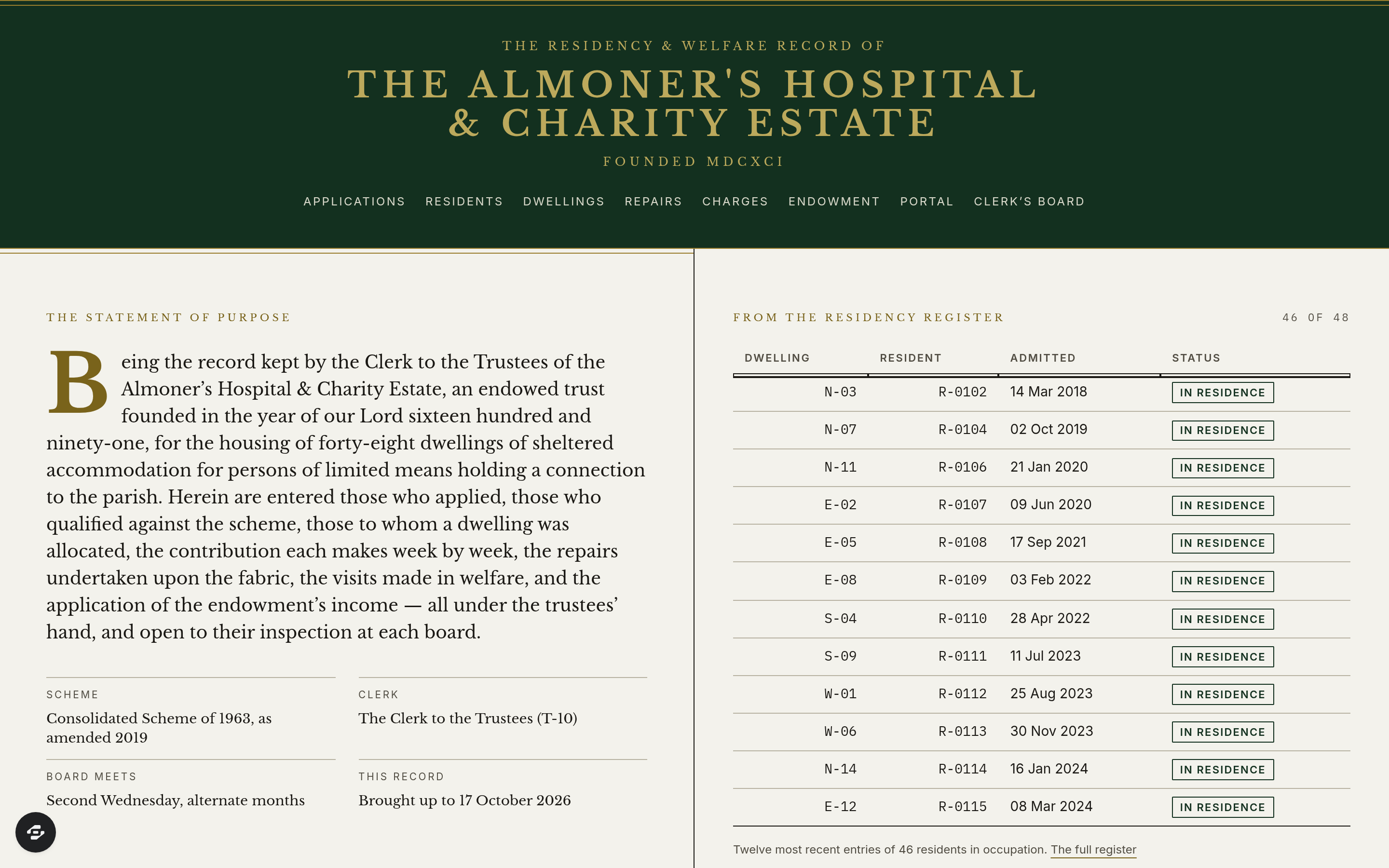 Almoner preview