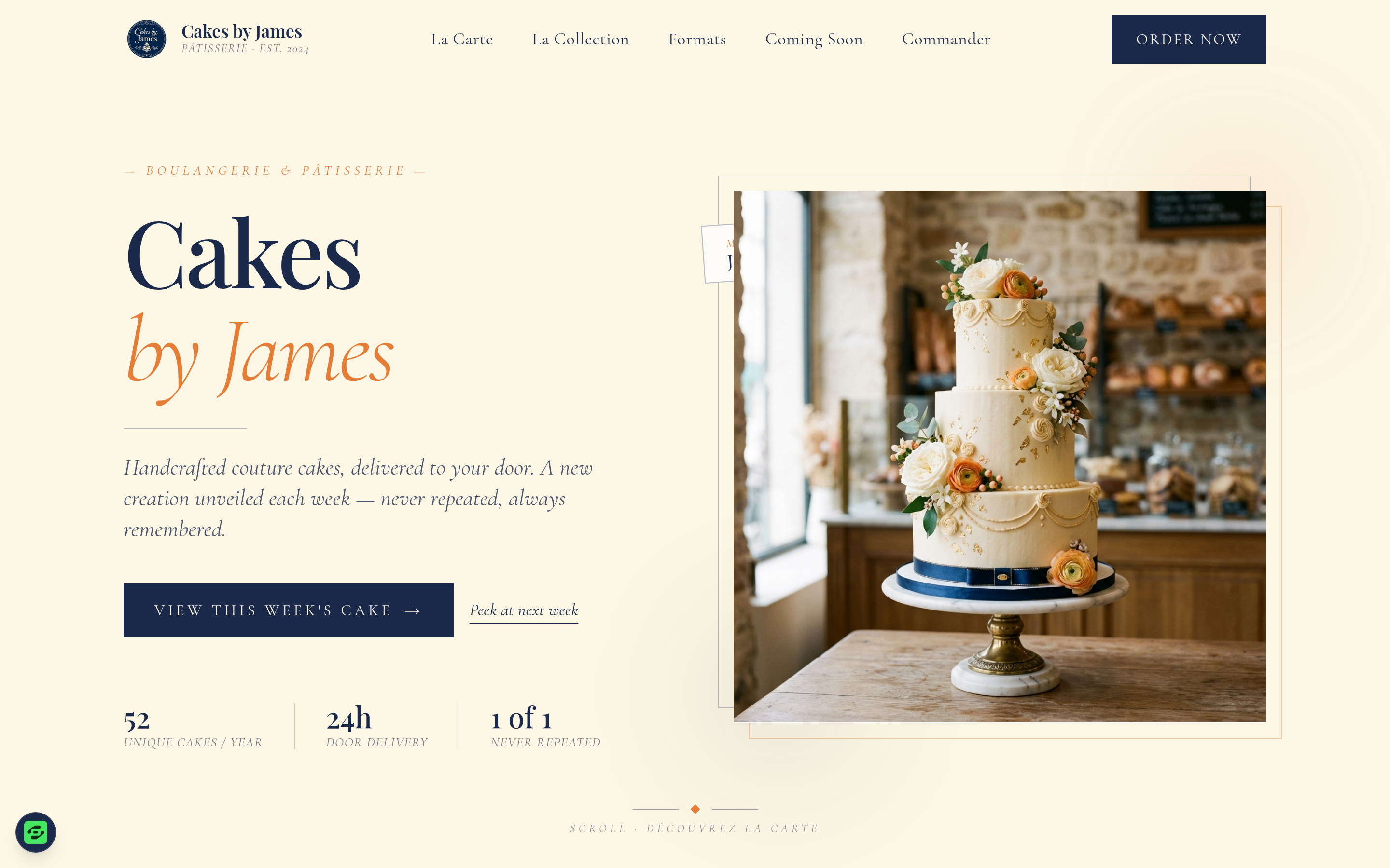 Cakes By James