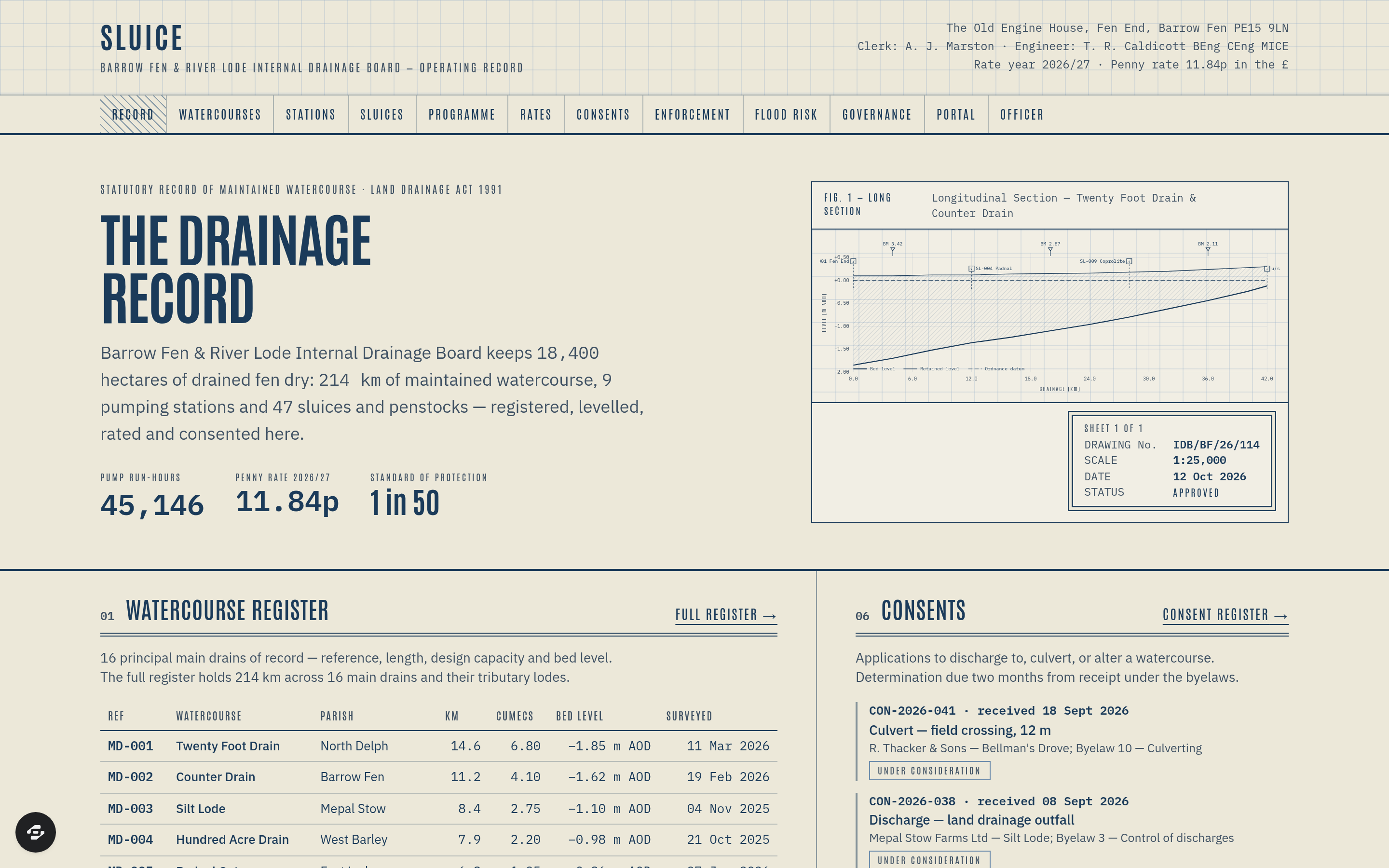 Sluice preview