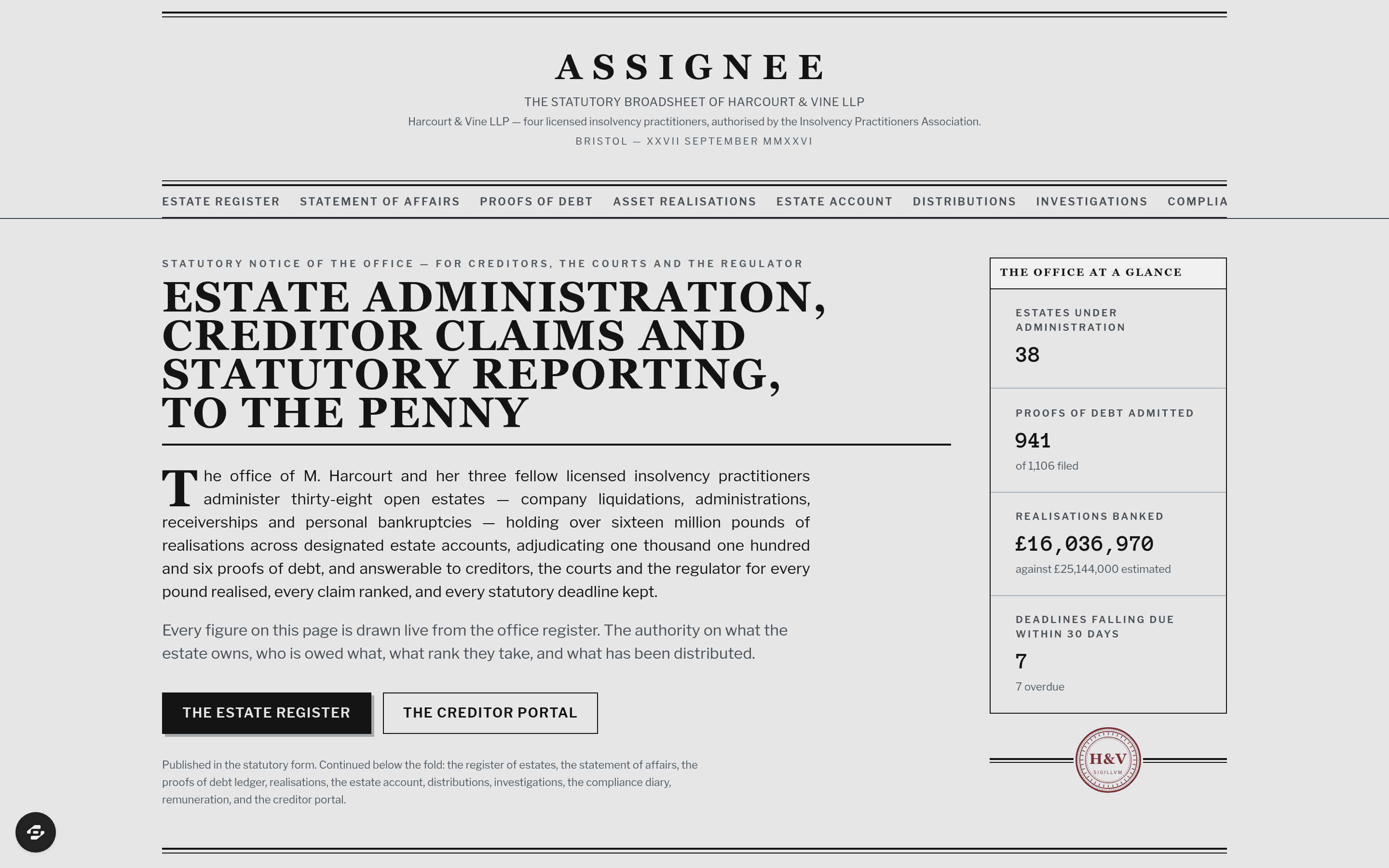 Assignee preview