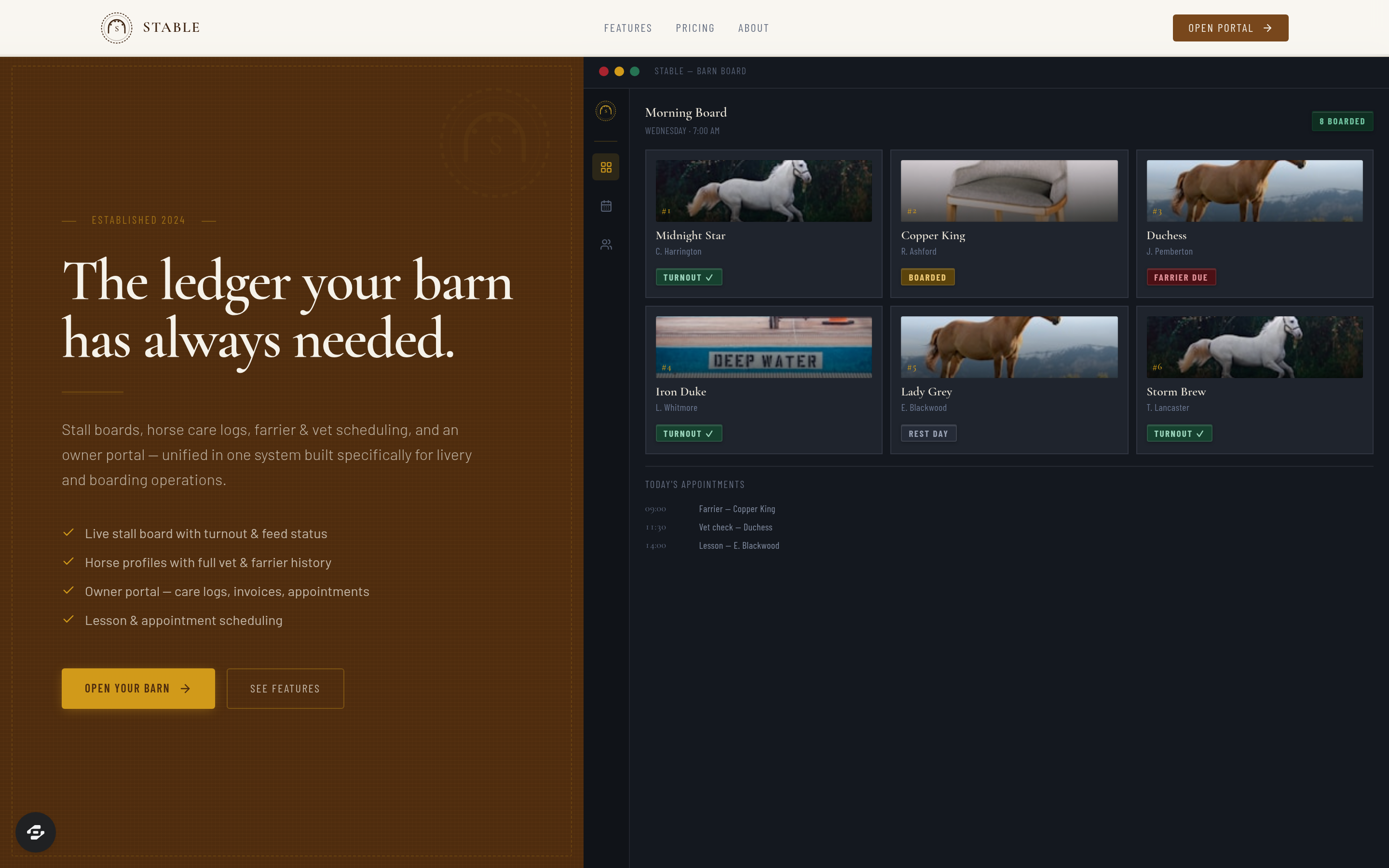 Stable preview