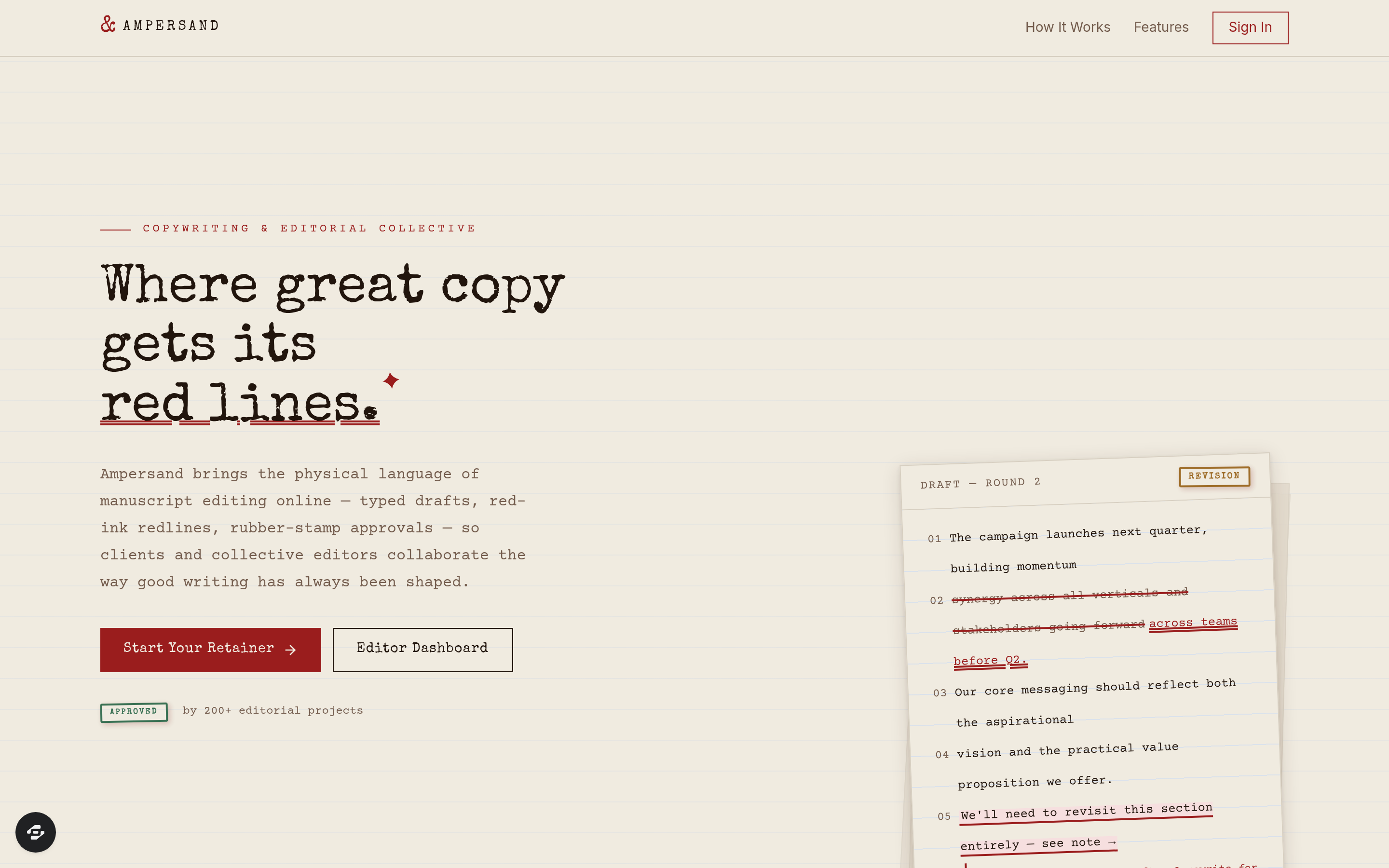Ampersand preview