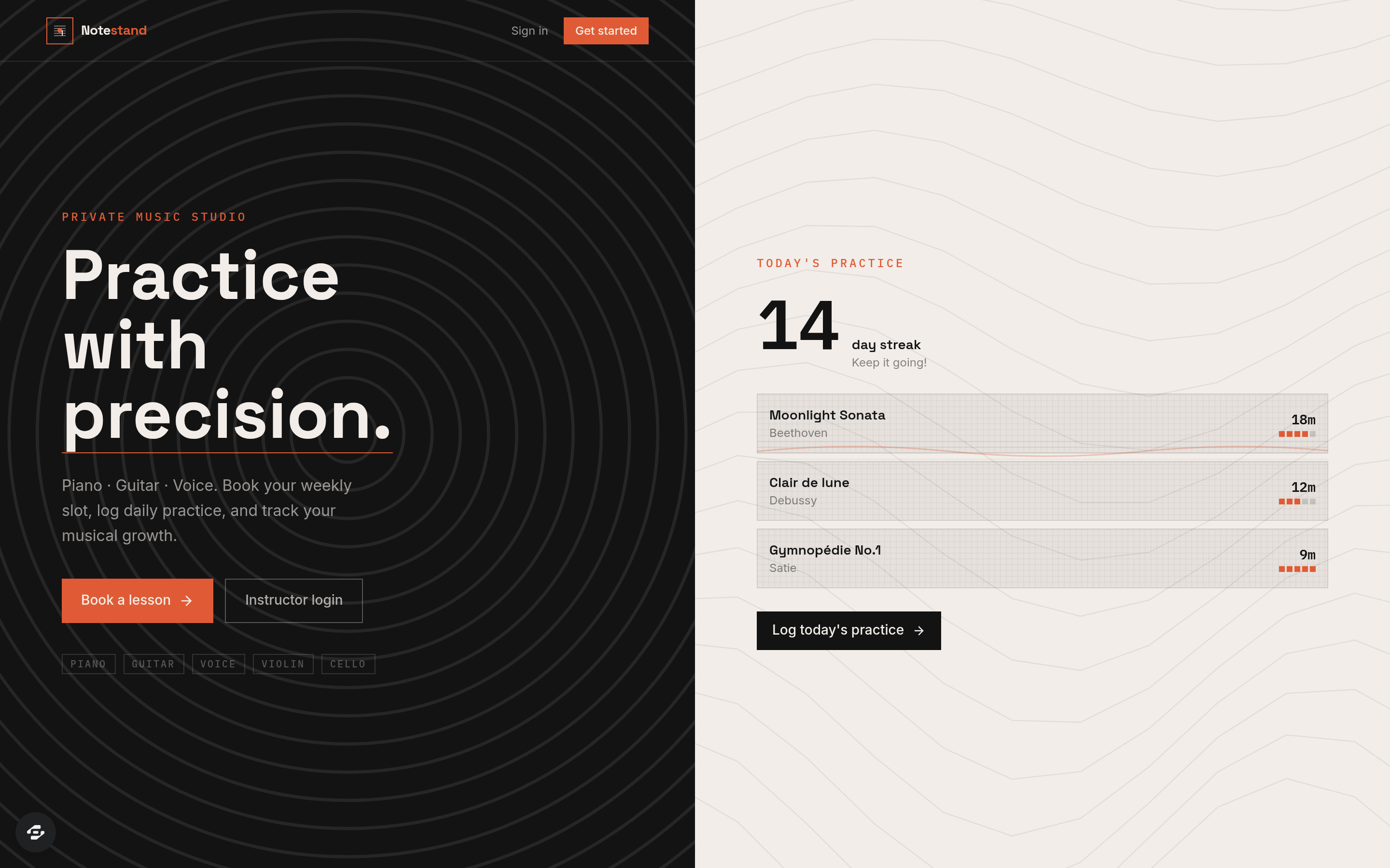Notestand preview