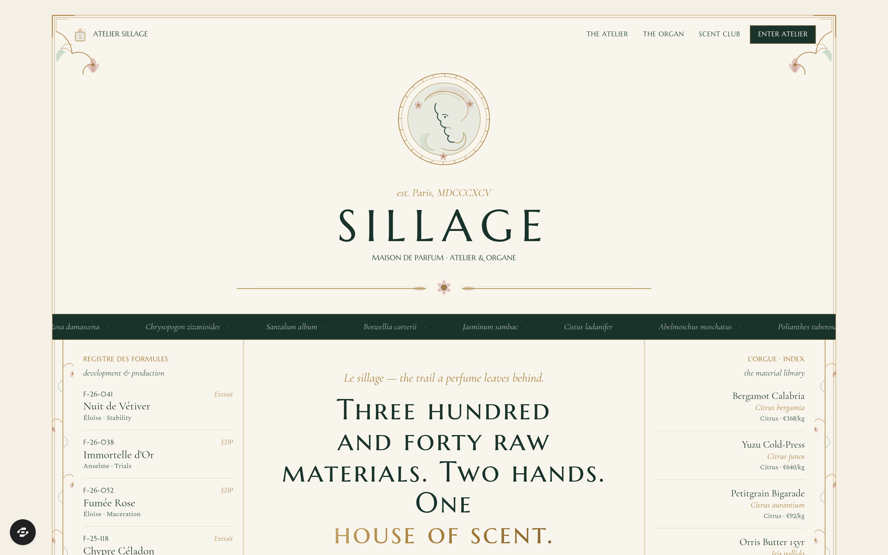 Sillage preview
